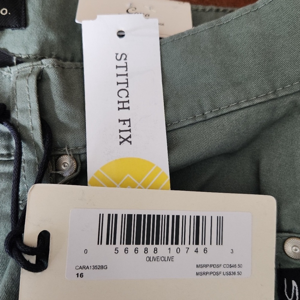 Silver Brand (Stitch Fix) Girls size 16 or 6|Olive High Rise Wide Leg NWT